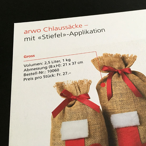 arwo Stiftung > Weihnachtsmailing