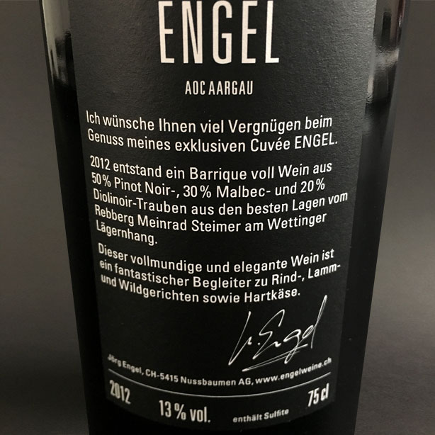 Weingut Jörg Engel > Weinetikette