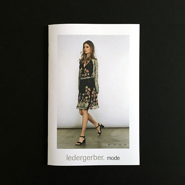 E. Ledergerber & Co. AG > Broschüre Modeschau 2016