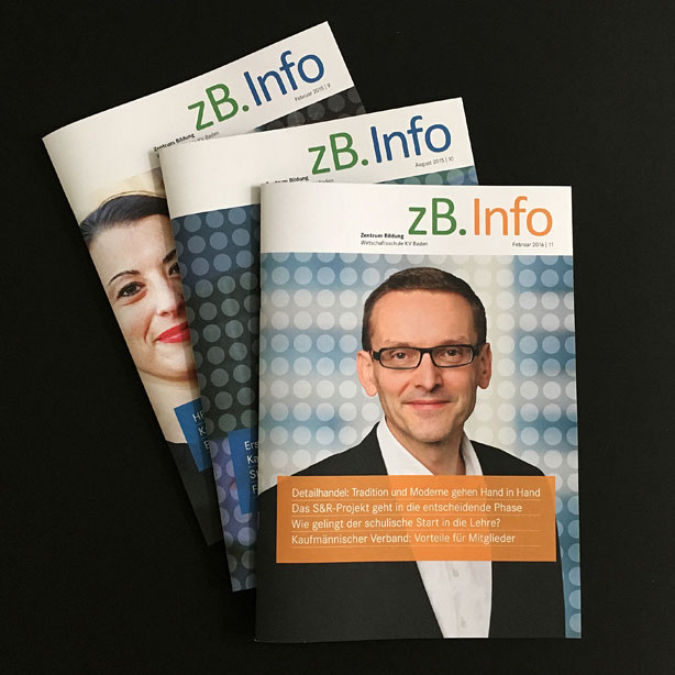 zB. Zentrum Bildung > Magazin zB. Info 