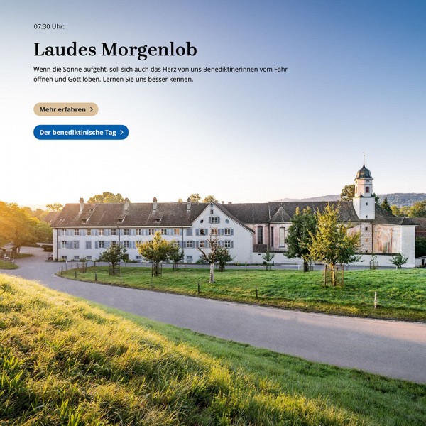 Kloster Fahr Website