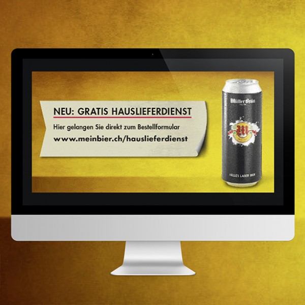 Brauerei H. Müller AG > Hauslieferdienst