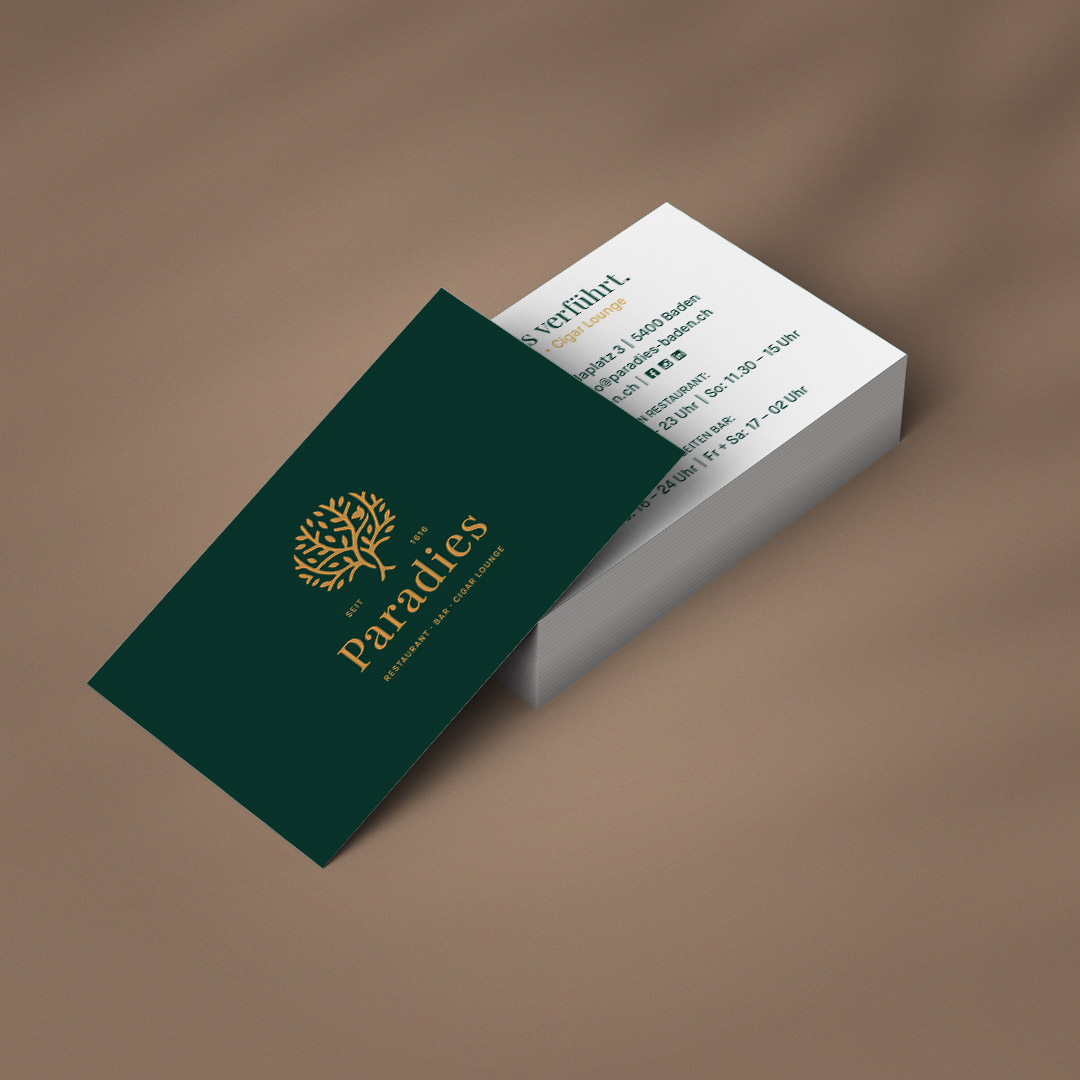 Paradies Baden Redesign