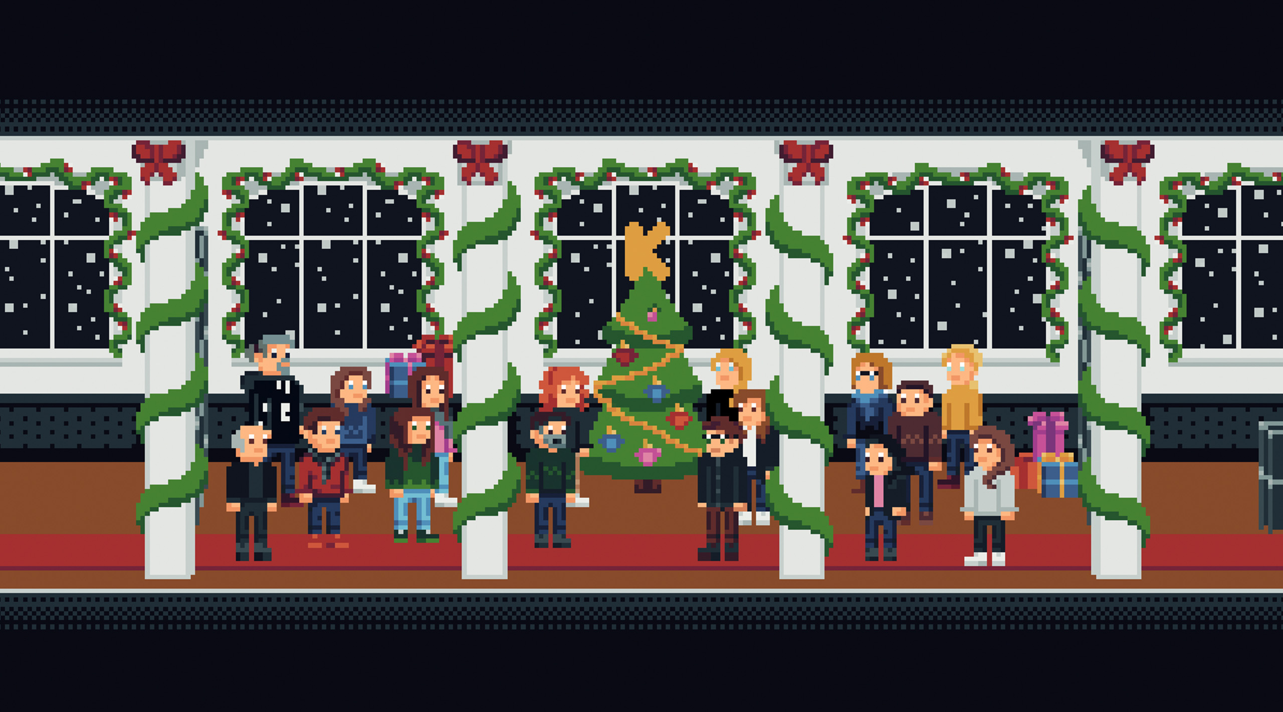 Festliche Grüsse aus unserer Pixel-Welt 