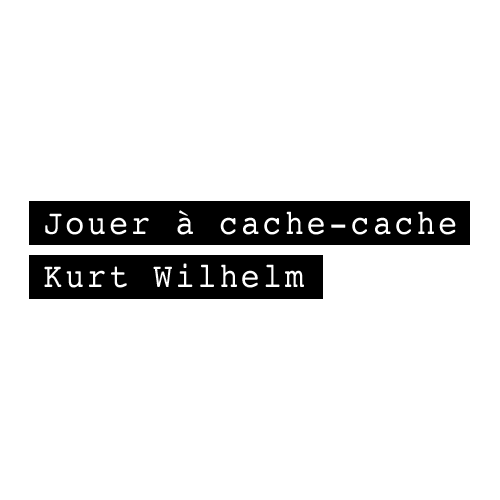 Jouer à cache-cache