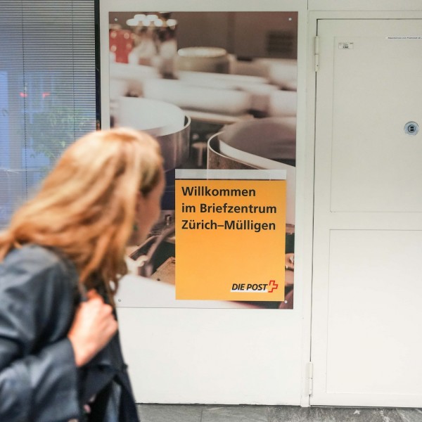 Team-Infoausflug zum Briefzentrum Mülligen