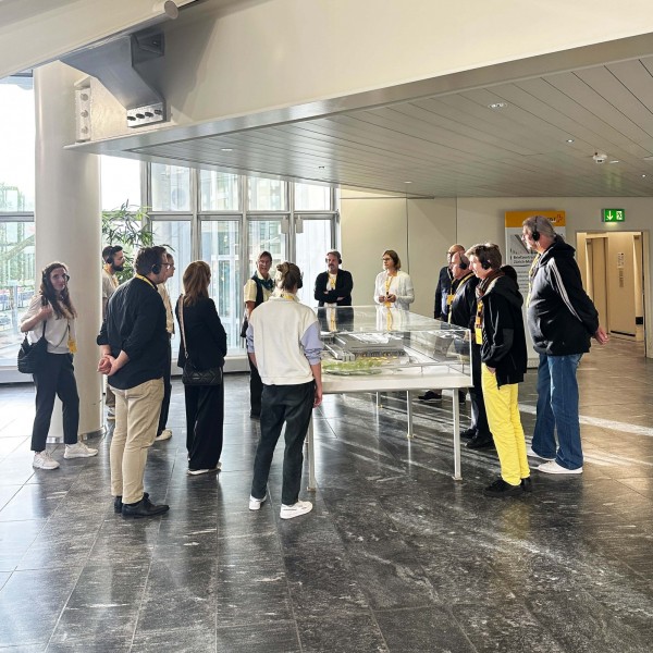 Team-Infoausflug zum Briefzentrum Mülligen