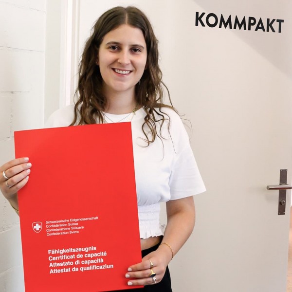 Nina Bodmer Lehrabschluss