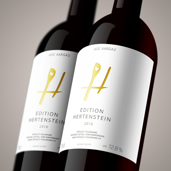 Weinetikette «Edition Hertenstein»